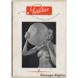Paradies Nr. 1: Zeitschrift Für Freie & Ästhetische Lebensform (Vintage Nude Magazine 1950s)