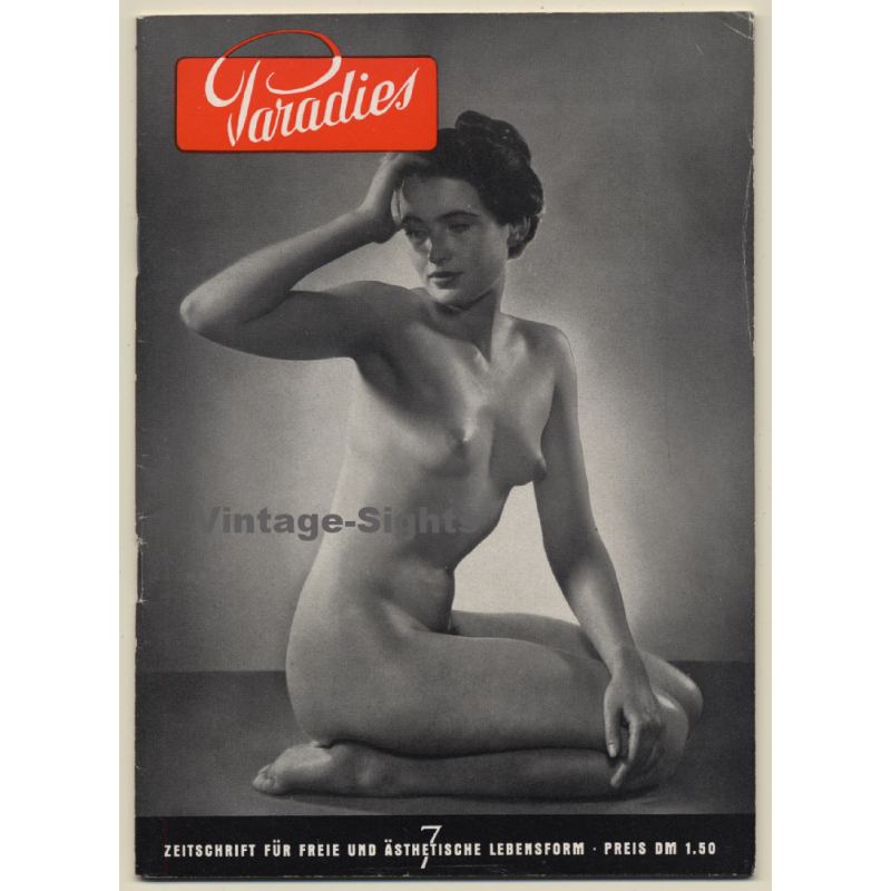 Paradies Nr. 7: Zeitschrift Für Freie & Ästhetische Lebensform (Vintage Nude Magazine 1950s) Paradies Nr. 7: Zeitschrift Für Freie & Ästhetische Lebensform (Vintage Nude Magazine 1950s)