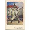 Vienna / Austria: Monument Am Hohen Markt - Apollo Nachtlichter (Vintage PC 1900s)