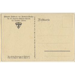 Otto Amtsberg: Zeppelin Eckener Spende (Vintage Artist PC 1920s)