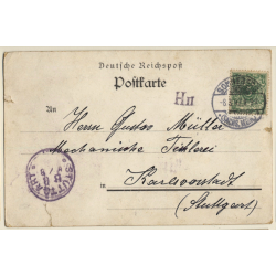 Germany: Gruss Aus Sonneberg (Vintage PC Litho 1897)