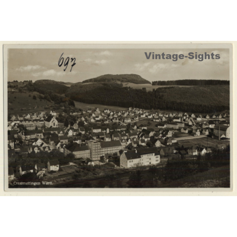 Onstmettingen / Albstadt: Total View (Vintage RPPC 1938) Onstmettingen / Albstadt: Total View (Vintage RPPC 1938)