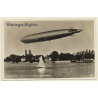 Friedrichshafen / Germany: Luftschiff Graf Zeppelin (Vintage RPPC ~1930s)