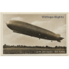 LZ 127 Graf Zeppelin Beim Aufstieg (Vintage RPPC ~1930s)