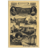 Bebenhausen: König Wilhelm II & Königin Charlotte (Vintage PC 1916)