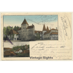 Villars-Les-Moines - Münchenwiler / Switzerland: Chateau (Vintage PC 1905)
