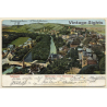 Tübingen Am Neckar: Panorama Vom Österberg (Vintage Relief PC 1908)