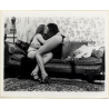 Erotic Study By T.Liori: 2 Semi Nudes Kissing / Lesbian INT (Vintage Photo KORENJAK 1970s/1980s)