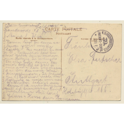 Menin / Belgium: La Caserne / Barracks (Vintage PC 1915)