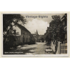 Ilshofen / Germany: Bahnhofstraße (Vintage RPPC 1933)