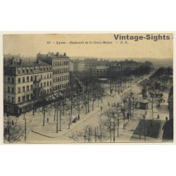 Lyon / France: Boulevard De La Croix-Rousse (Vintage PC 1910)