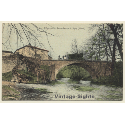 Légny (Rhône) / France: L'Azergue Aux Ponts-Tarrets (Vintage PC 1907)