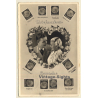 Briefmarken Sprache / Stamp Language *3 (Vintage PC 1938)
