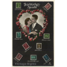 Briefmarken Sprache / Stamp Language *4 (Vintage PC 1930s/1940s)