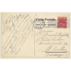 Holland - Amerika Linie: D.D. Rijndam / Steamer (Vintage PC 1914)