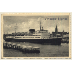Ostend: Mailboat Prince Philippe (Vintage PC 1953)