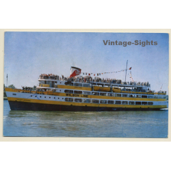 S.S. Mount Vernon Excursion Cruiser / Wilson Line (Vintage PC 1950s/1960s)