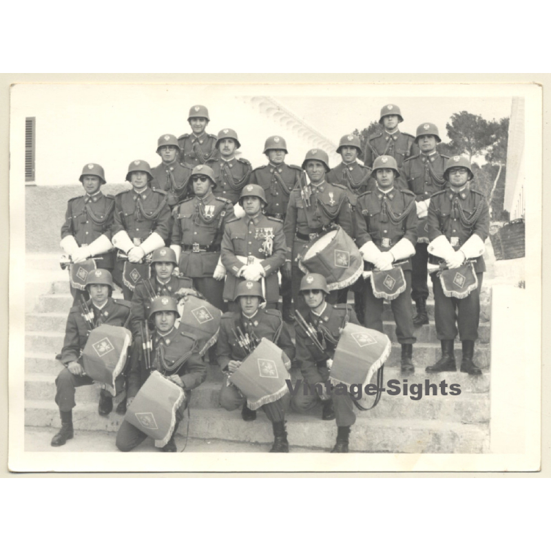 Campamento Militar General Asensio / Palma De Mallorca: Military Parade *2 (Vintage Photo 1967)