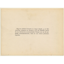 Recortables EVA: Hidroavion (Vintage Cut Out Airplane 1965)