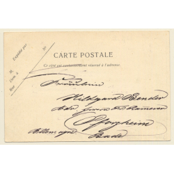 Anvers: A Bord - Le Pont D'Un Transatlantique (Vintage PC 1900s)