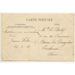 Le Havre: La Transatlantique La France (Vintage PC 1912)