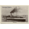 Paddle Steamer Golden Eagle / Raddampfer (Vintage RPPC 1910s)