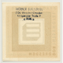 Interhotel Prager Strasse - Dresden / East Germany DDR (Vintage Luggage Label)