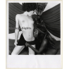 Erotic Study: Dark-Skinned Nude Embraces Pale Girlfriend / Lesbian INT (Vintage Photo KORENJAK 1970s/1980s)