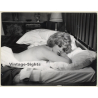 Gérard Cossevin: Pretty Topless Blonde On Bed (Vintage Movie Still Photo 1969)