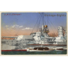 S.M.S. Thüringen / Kriegsschiff - German Warship (Vintage PC 1915)