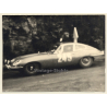 Rallye Monte Carlo 1964: N°245 Jaguar E Type 3.8 / Pinder - Pollard (Vintage Photo)