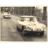 Rallye Monte Carlo 1964: N°210 ? Citroen ID 19 / Pierrat - Courault ? (Vintage Photo)
