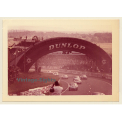 24 Hours Of Le Mans 1964: Start Phase Unidentified Racing Cars (Vintage Photo)