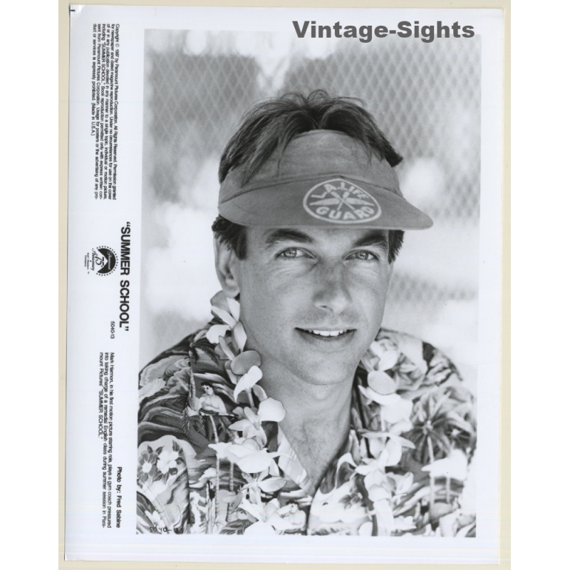 Mark Harmon: Summer School (Vintage Movie Still Photo 1987)
