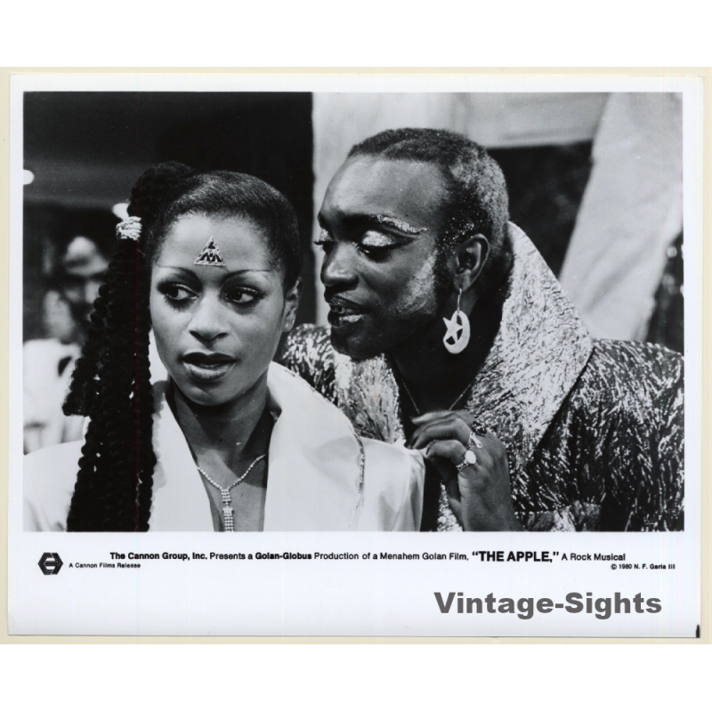 Ray Shell & Catherine Mary Stewart: The Apple - Rock Musical (Vintage Movie Still Photo 1980)