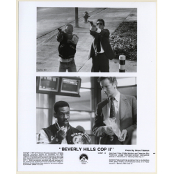 Eddie Murphy & Judge Reinhold: Beverly Hills Cop II (Vintage Movie Still Photo 1987)