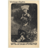 Kyoto / Japan: Oharame  - Female Firewood Peddler / Shimada Coiffure (Vintage PC ~1900s)