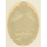 Zagreb / Croatia: Hotel Palace (Vintage Luggage Label)