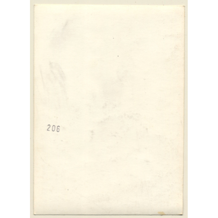 Natural Topless Female *1 / Standing - Boobs (Vintage Photo France ~1940s/1950s)