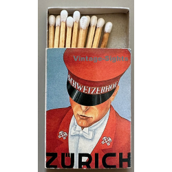 Zürich / Switzerland: Hotel Schweizerhof (Vintage Matchbox)
