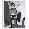 Erotic Study: Brunette Female Helps Undressing Girlfriend / Lesbian INT (Vintage Photo KORENJAK 1970s/1980s)