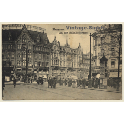 Hannover / Germany: An Der Bahnhofstrasse - Field Post (Vintage PC 1918)