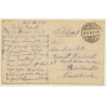 Hannover / Germany: An Der Bahnhofstrasse - Field Post (Vintage PC 1918)