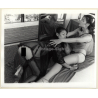 Erotic Study By T.Liori: 2 Semi Nude Asian Girlfriends*2 / Lesbian INT (Vintage Photo KORENJAK 1970s/1980s)