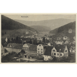 Herrenalb / Germany: Total View - Kurhaus (Vintage PC)