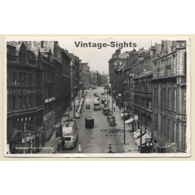 Bradford / United Kingdom: Sunbridge Road (Vintage RPPC 1960)
