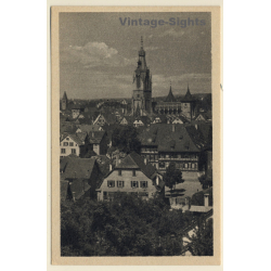 Reutlingen / Germany: Partial View - Church (Vintage PC)