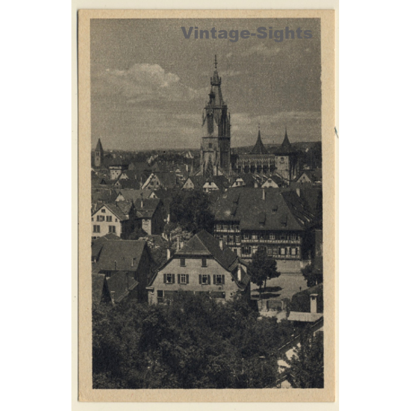 Reutlingen / Germany: Partial View - Church (Vintage PC) Reutlingen / Germany: Partial View - Church (Vintage PC)