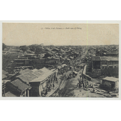 China: Pékin à Vol D'Oiseau / Bird's View Of Peking (Vintage Postcard ~1900)