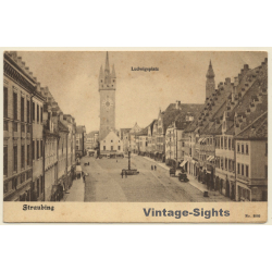 Straubing / Germany: Ludwigsplatz (Vintage PC 1900s)